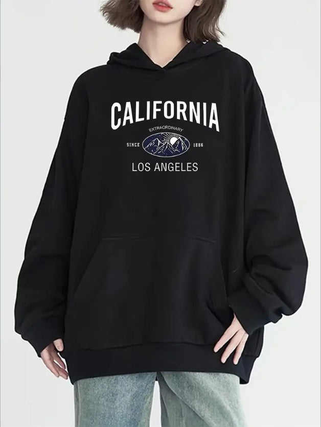 California State Vibes Graphic Hoodie