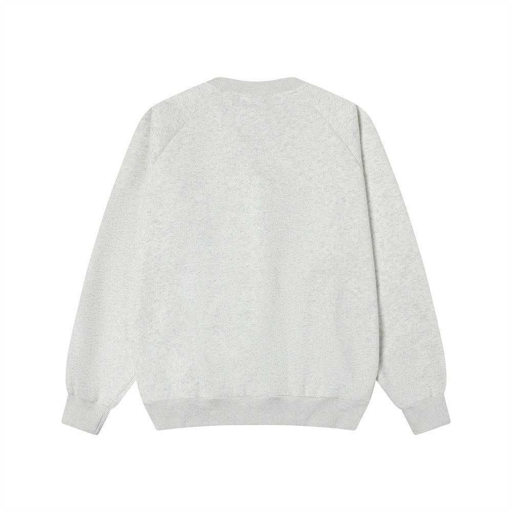 Paste Cloth Letter Embroidery Sweater