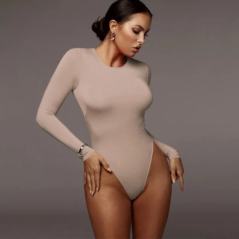 Essential O-Neck Long Sleeve Bodysuit