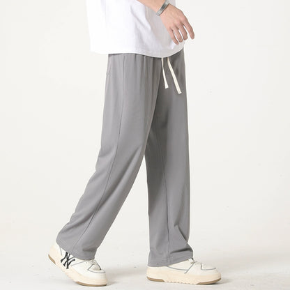 Ice Silk Loose Fit Pants