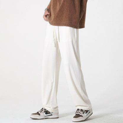 Ice Silk Loose Fit Pants