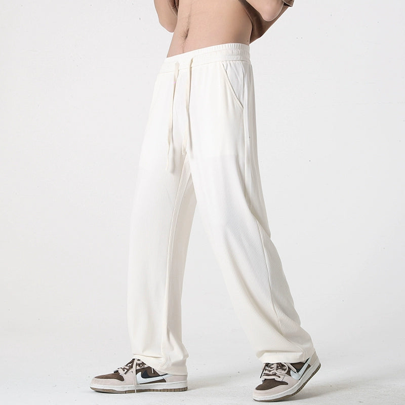 Ice Silk Loose Fit Pants