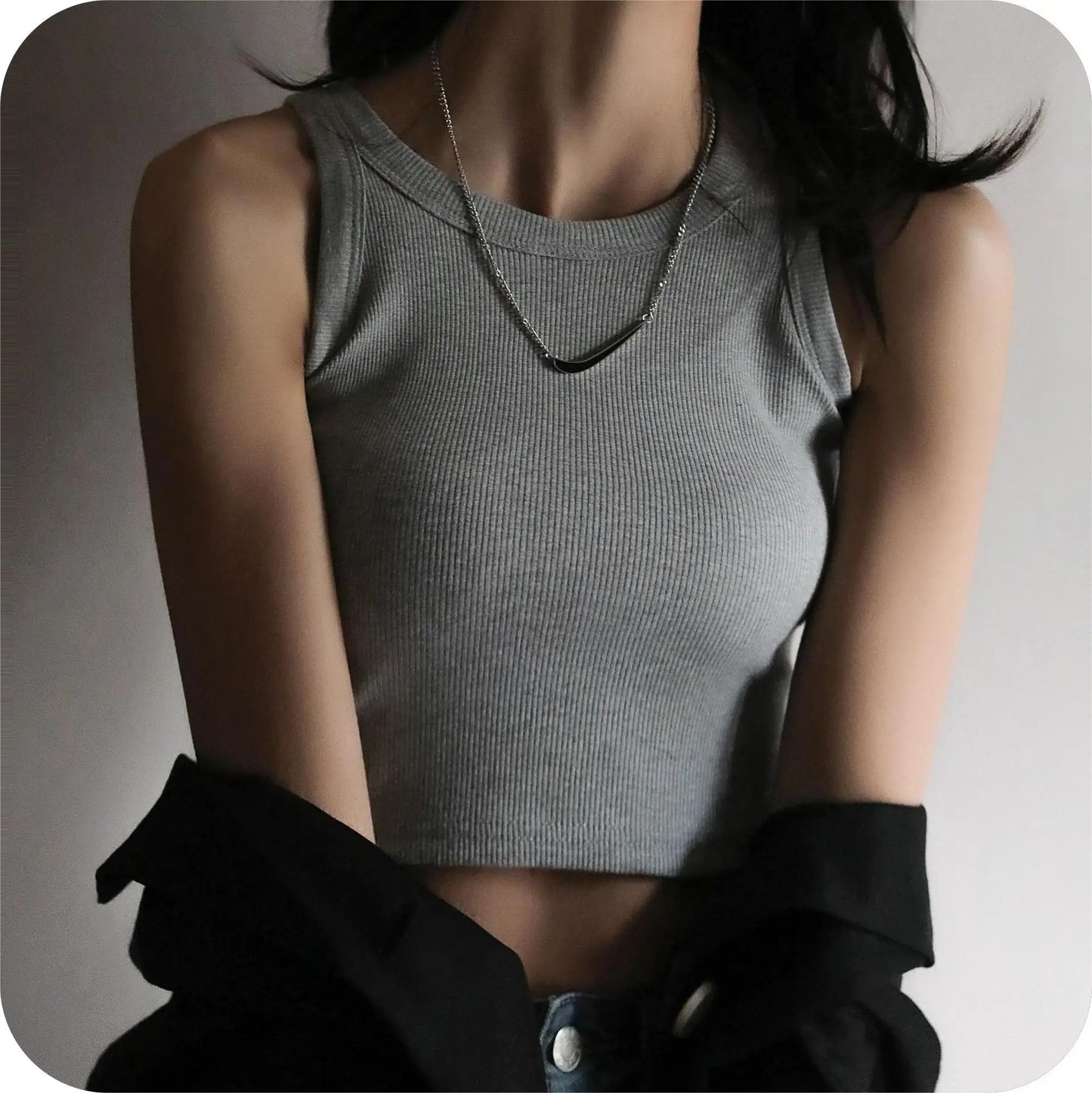 Sexy Slim Cropped Vests