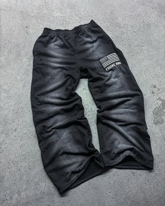 Streetwear Retro Y2k Loose Pants Ripped