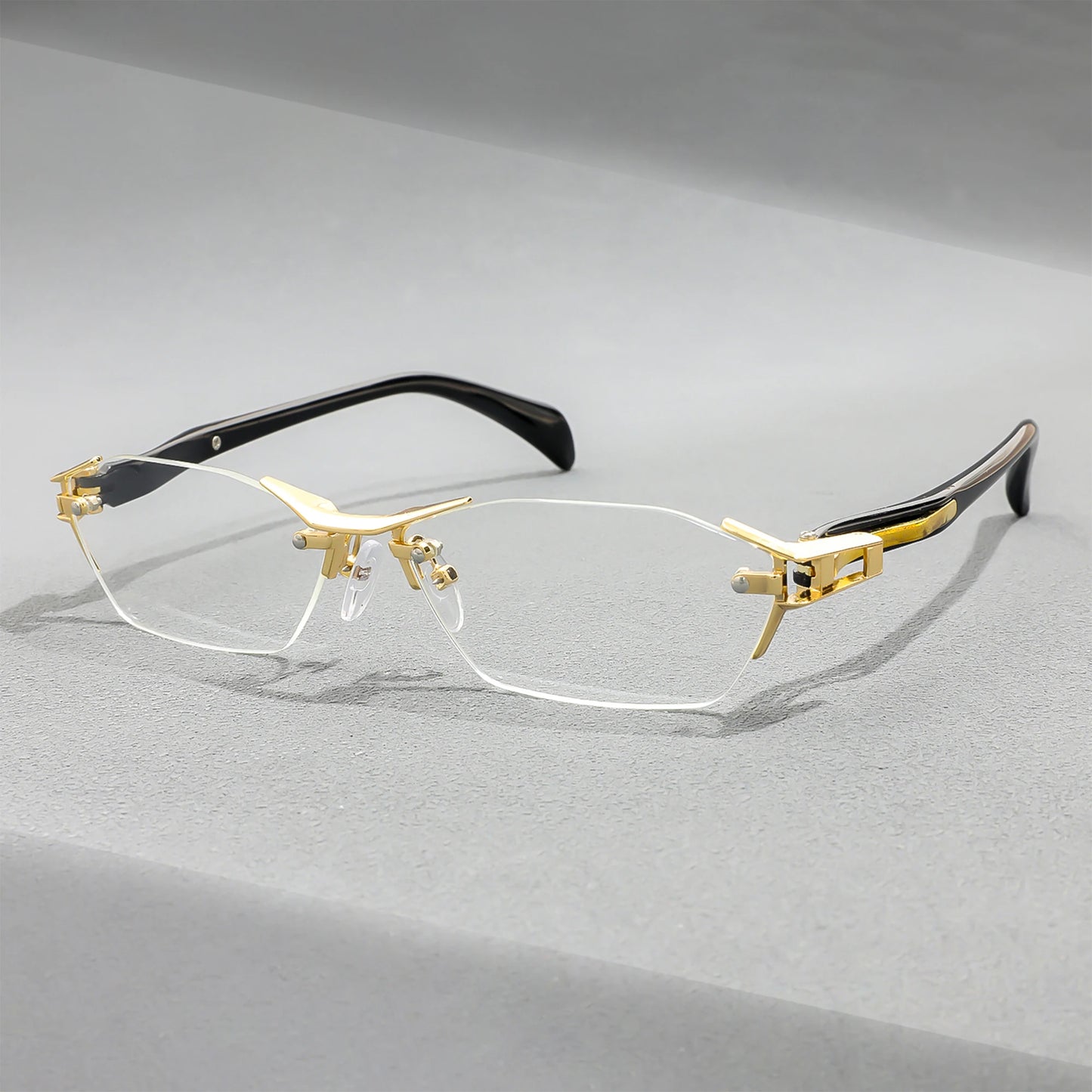 Rimless Design Presbyopic Glasses