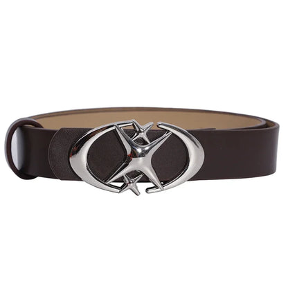 Lunar Eclipse PU Leather Belt