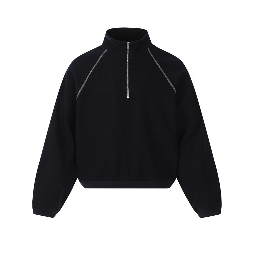 Casual Quarter-Zip Sweater