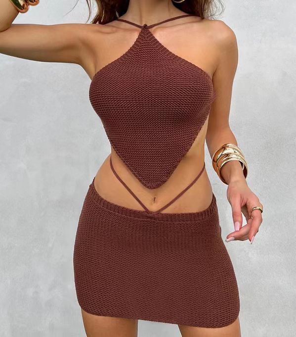 Fashion Backless Rope Sexy Suit