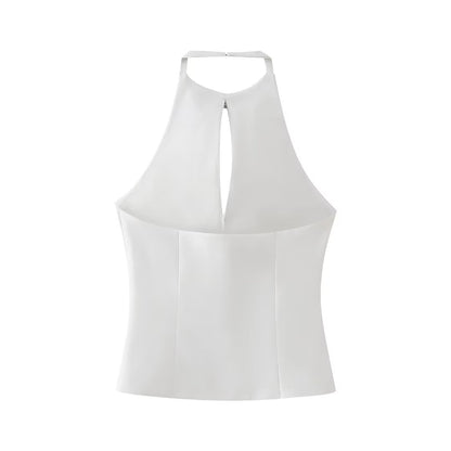 Ethereal Bowknot Collar Top