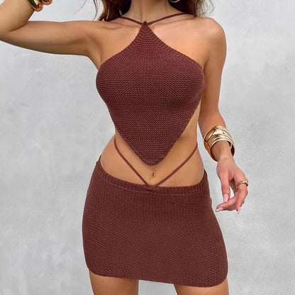 Fashion Backless Rope Sexy Suit